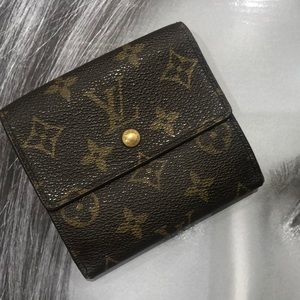 Louis Vuitton bifold canvas wallet TH0917